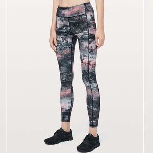 Lululemon Abstract Print Leggings Size 6